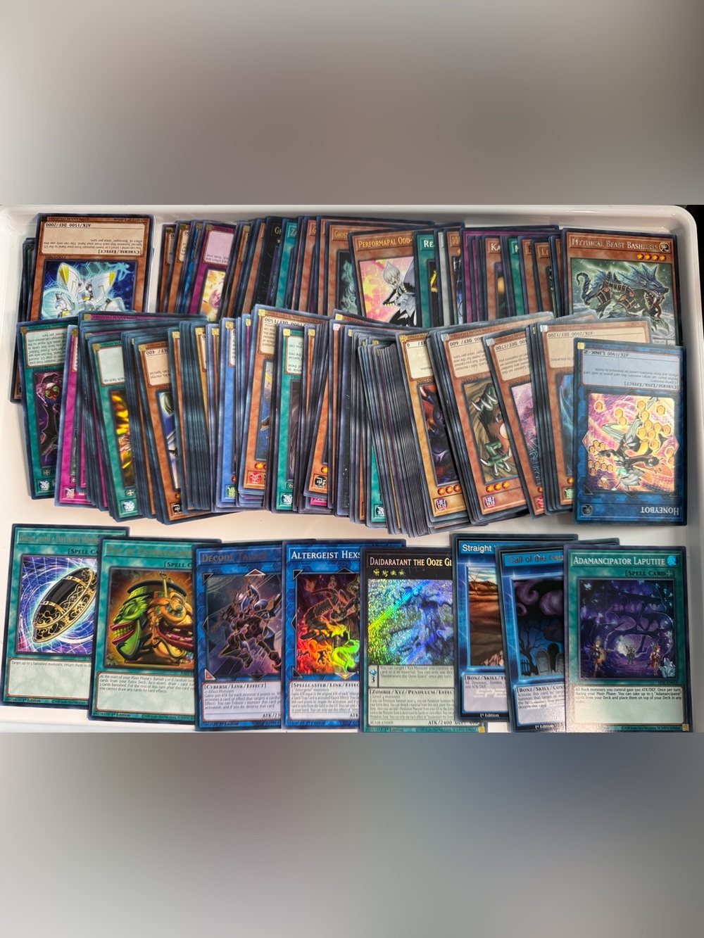 Large Lot of Random Yu-Gi-Oh! Cards all EUC